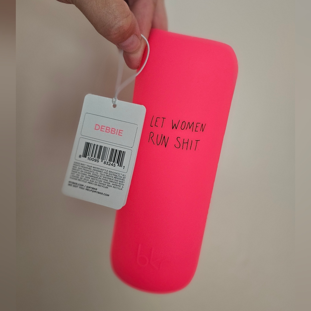 Bkr let women run sh*t in the color debbie GLOWS! **sleeve only** New Never used